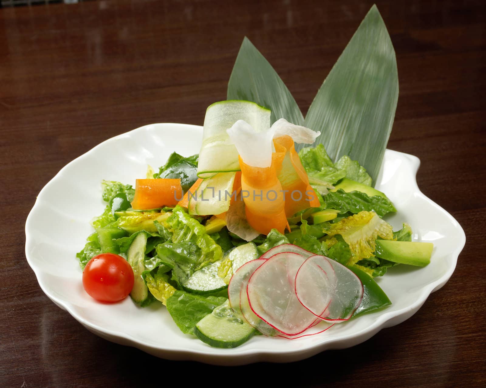 Healthy vegetable salad.chinese cuisine