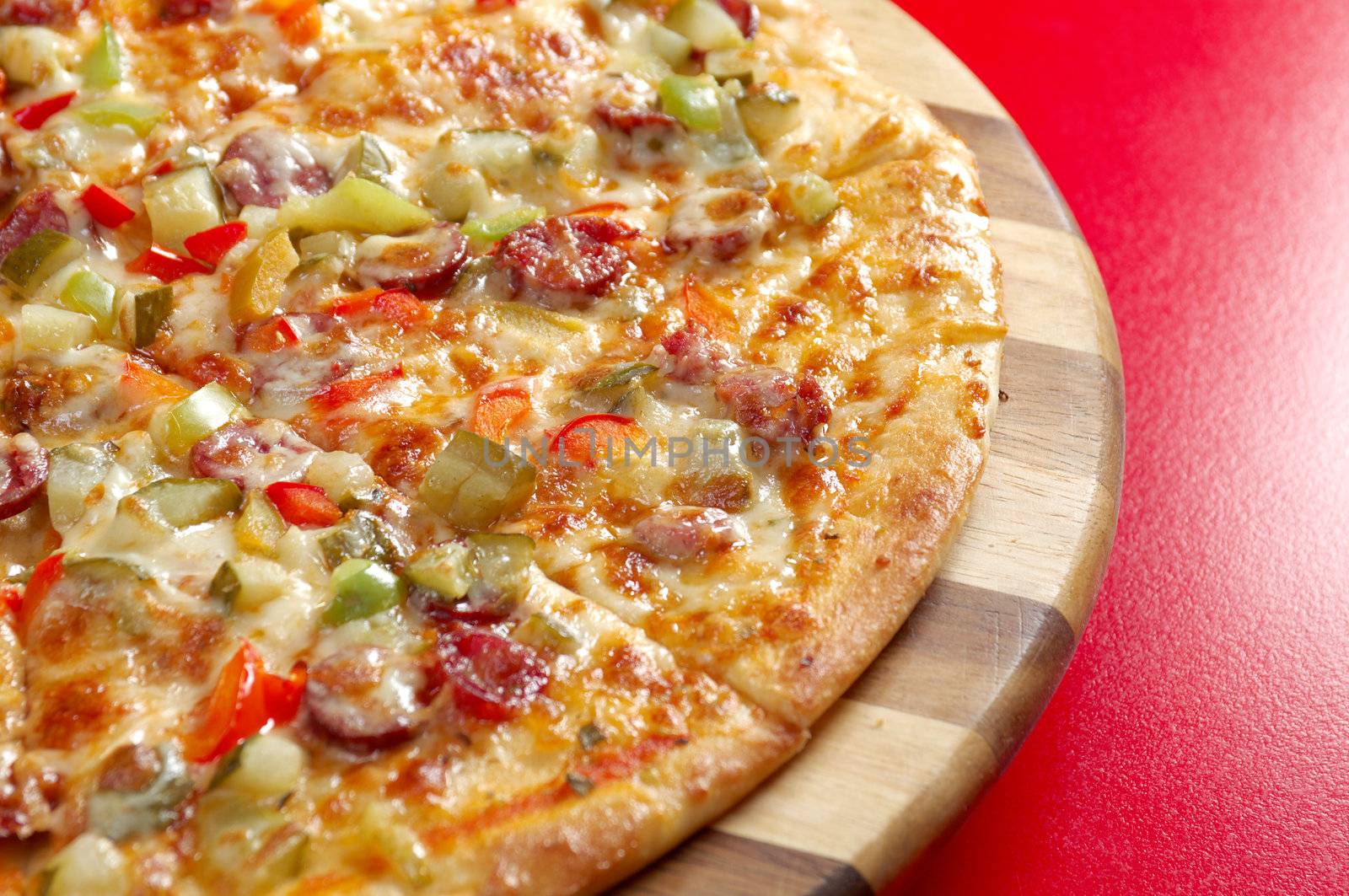 Pizza hunting and italian kitchen. Studio