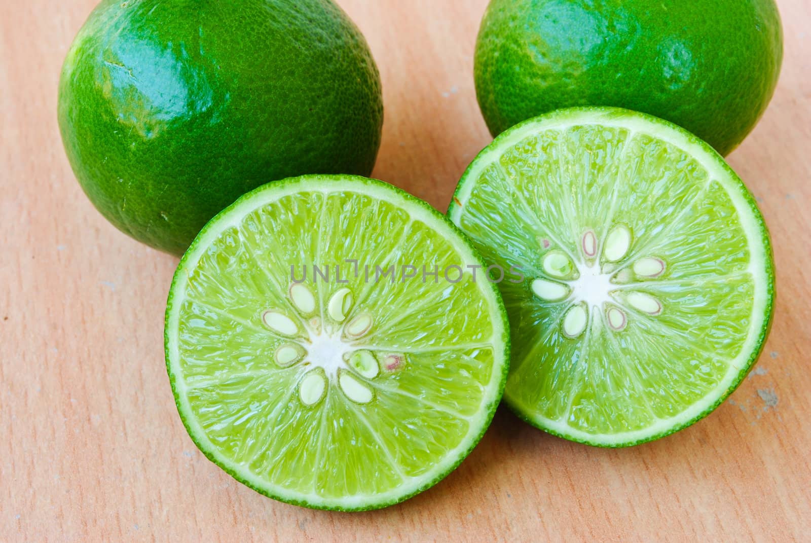 lime on kitchen table