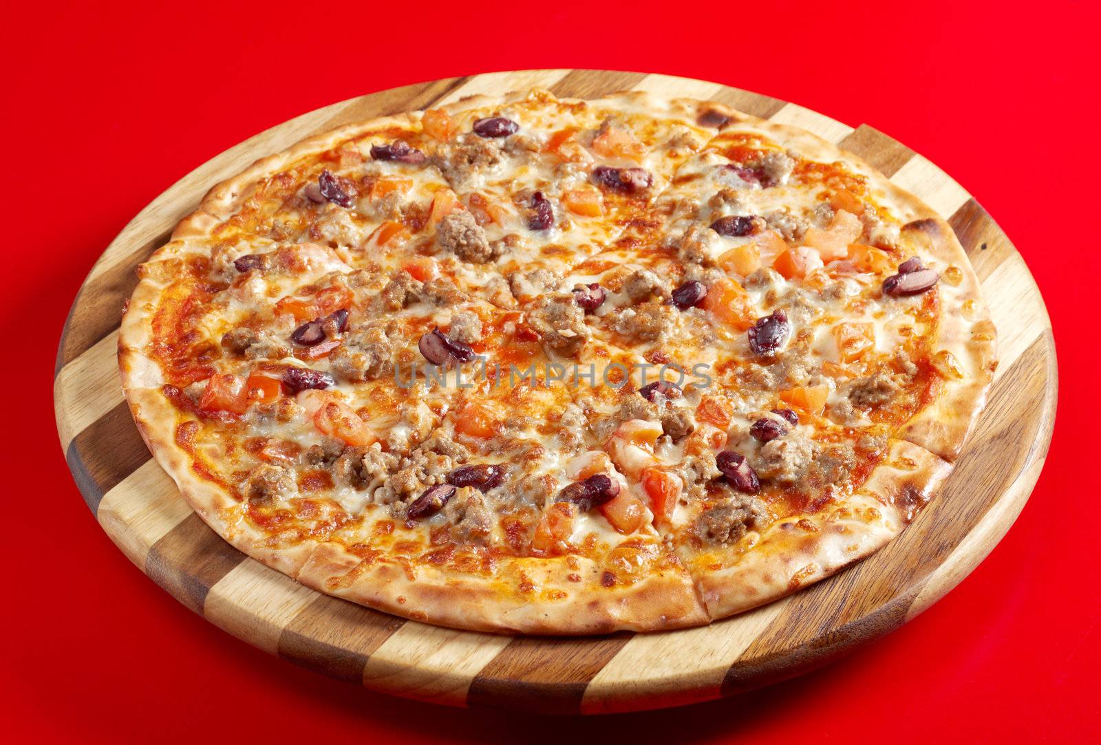 Pizza Neapolitan . italian kitchen. Studio