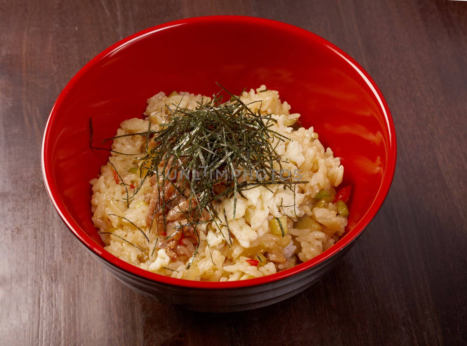 delicious oriental fried rice tyahan -  meat and oyster sauce,