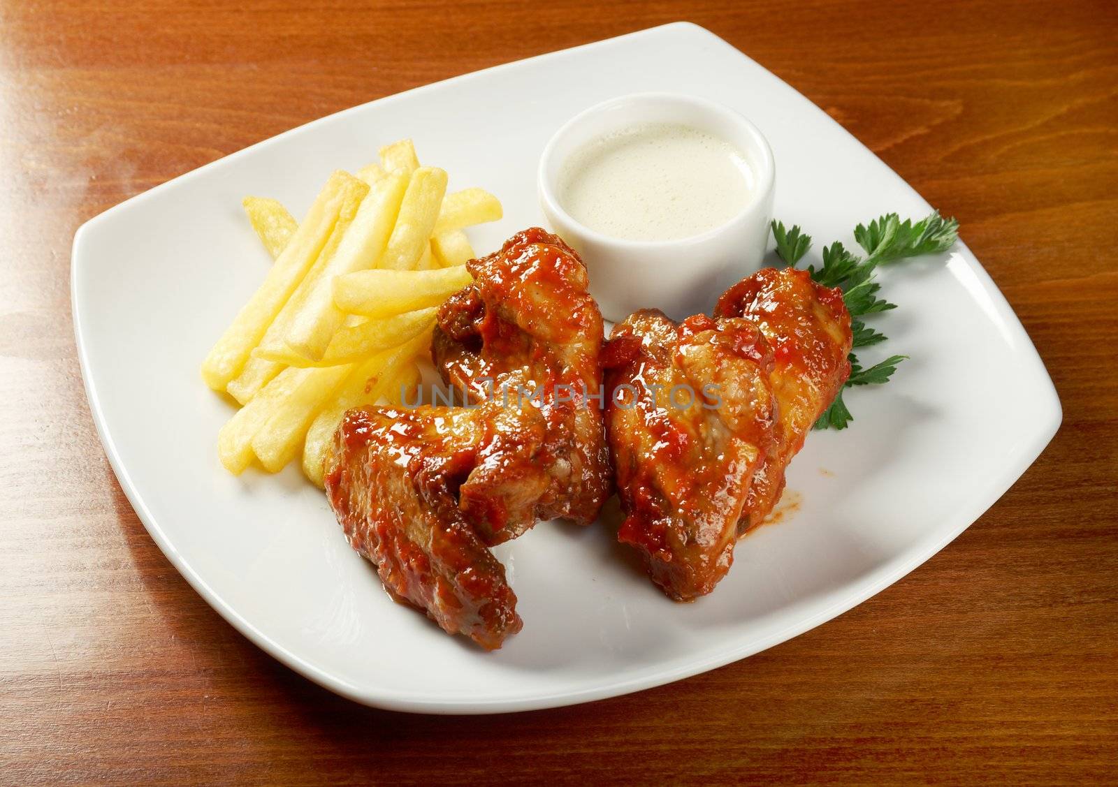 Fried Chicken,Fries potato