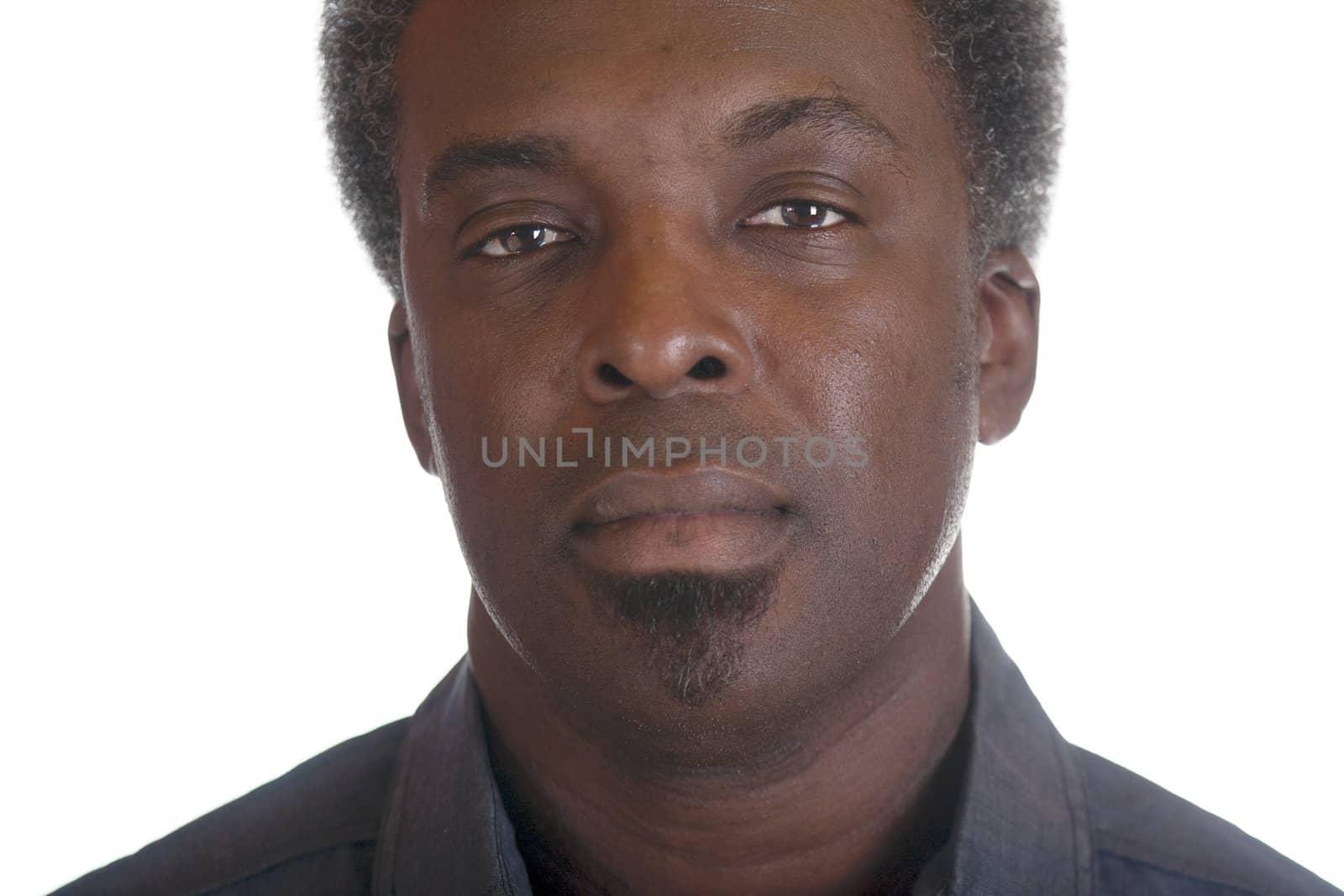 black male headshot by GunterNezhoda