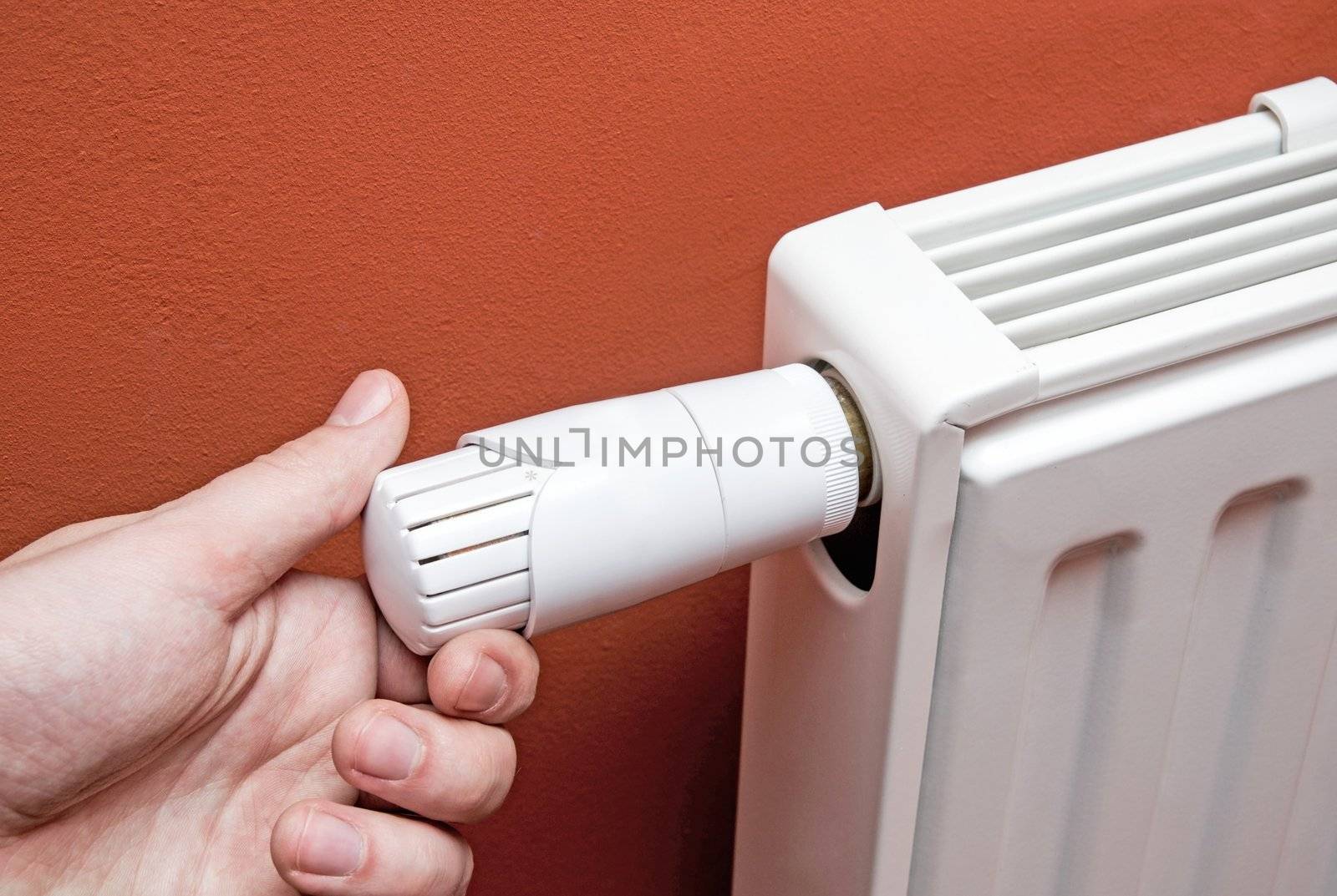 Hand on temperature regulator, thermostatic radiator  by simpson33
