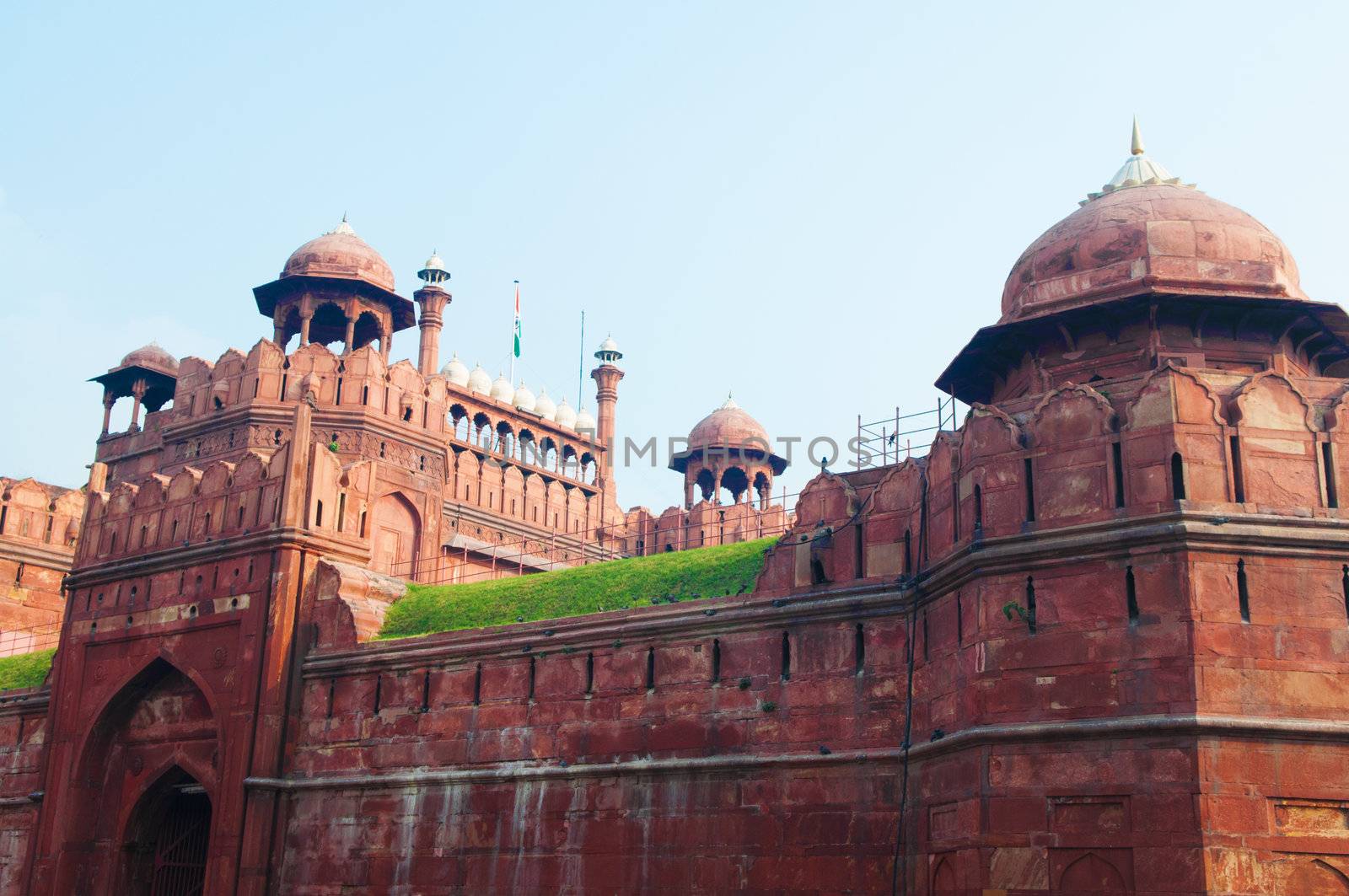 India, Delhi, the Red Fort, it was built by Shahjahan as the Delhi citadel of the 17th Century