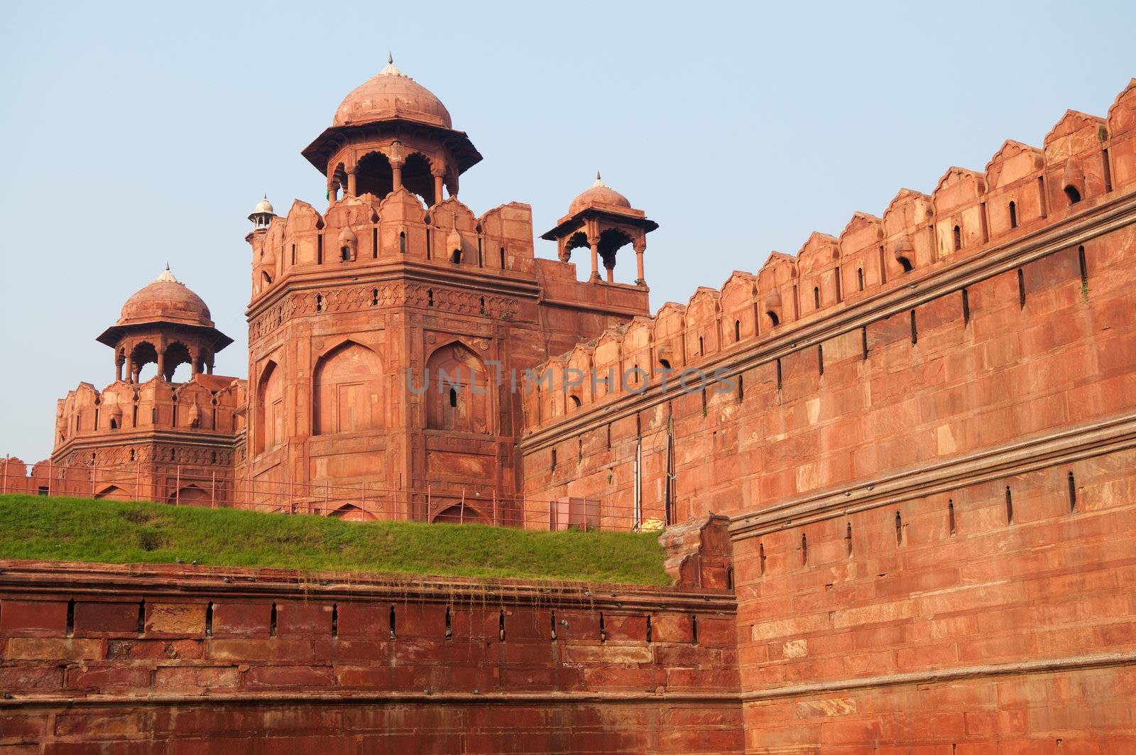 Lal Qila - Red Fort in Delhi, India