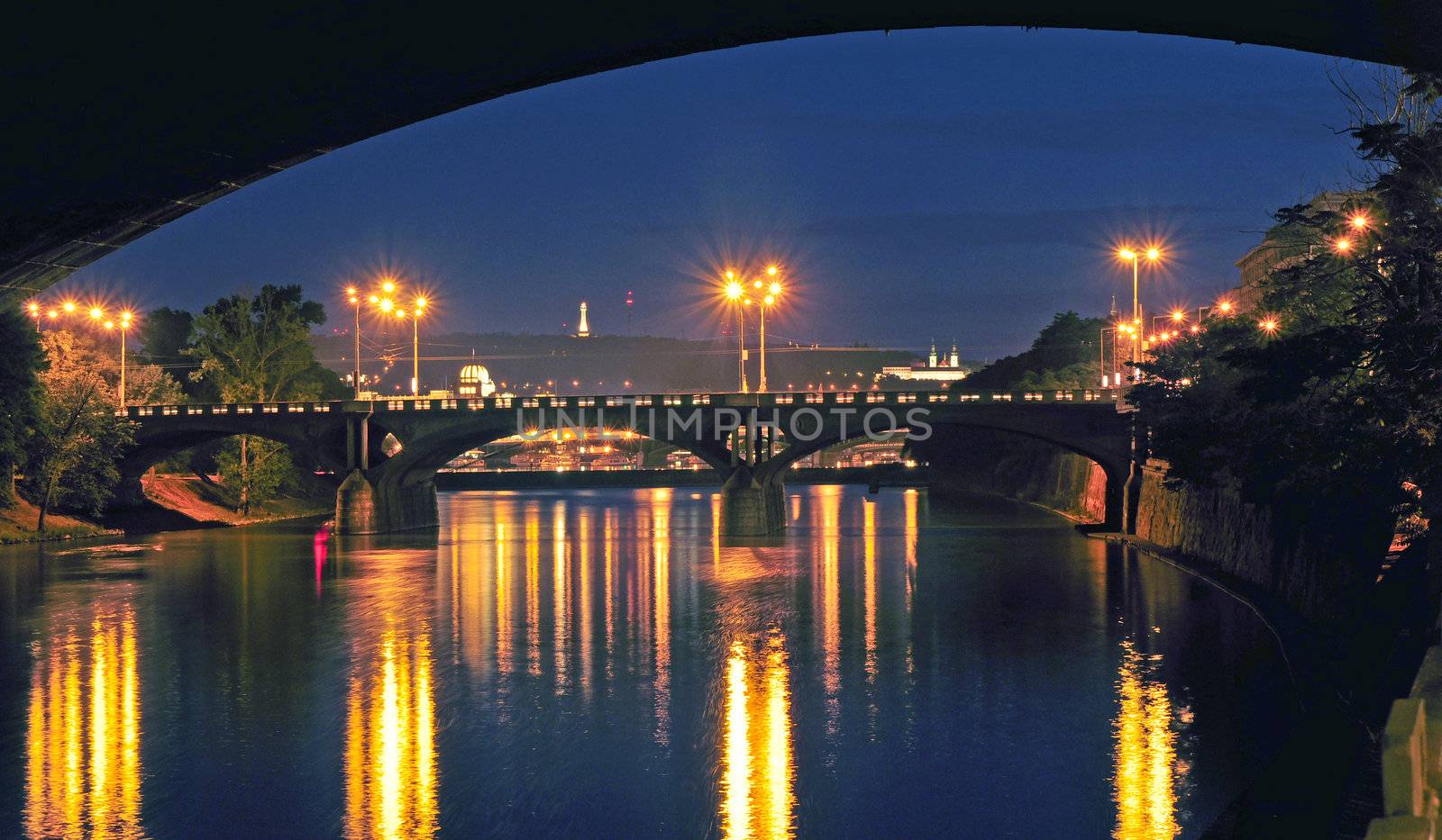 An image of city of Prague details