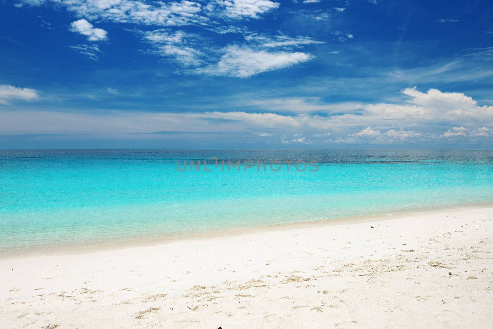 Beautiful beach at Perhentian islands, Malaysia