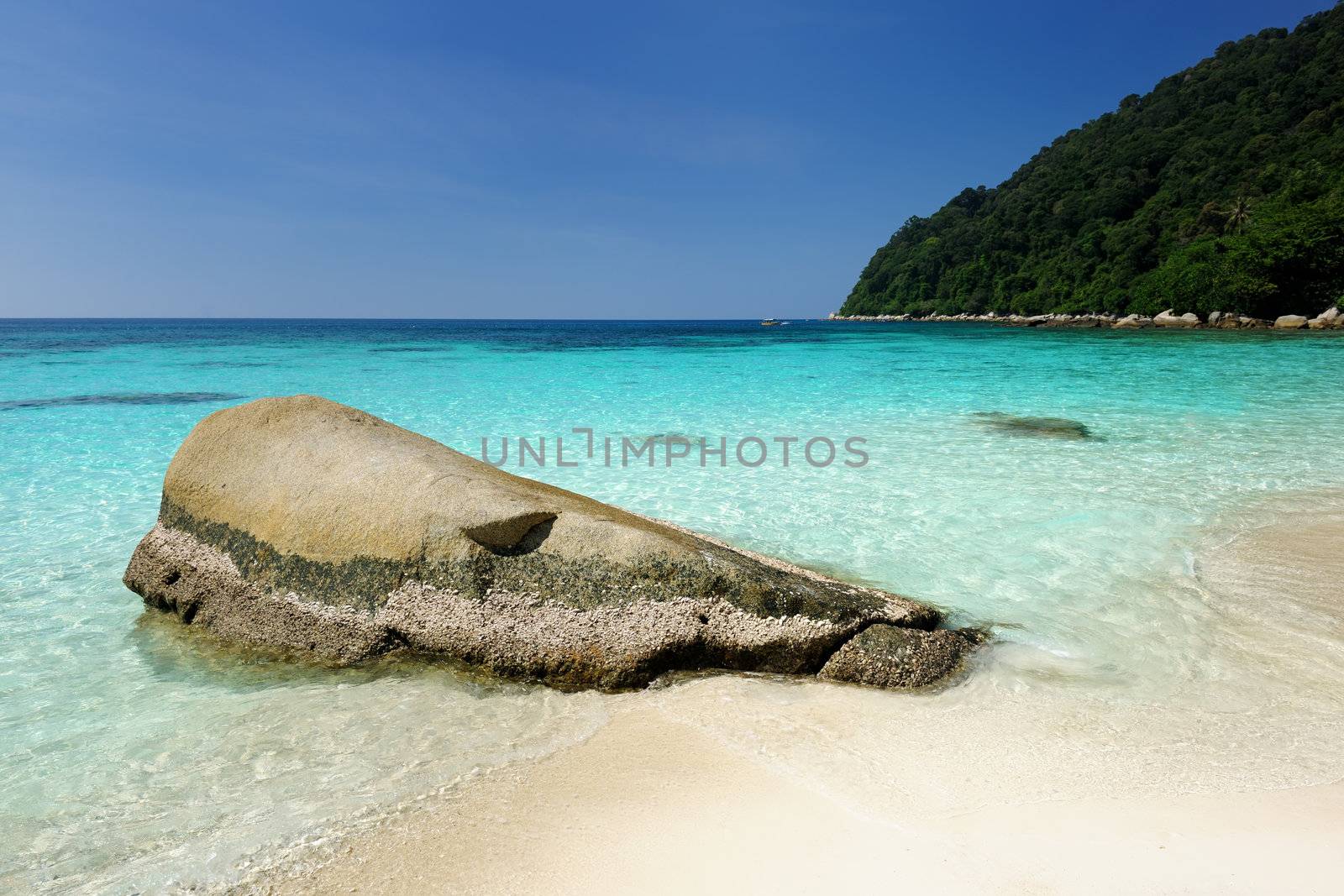 Beautiful beach at Perhentian islands, Malaysia