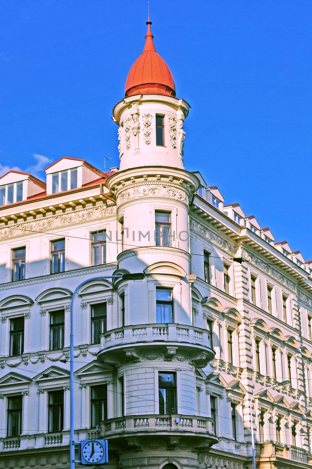 An image of city of Prague details