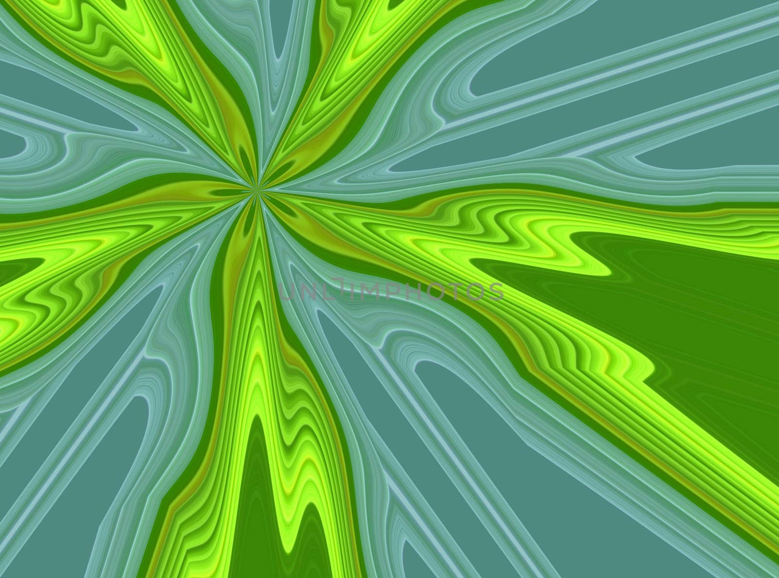 abstract green patterns  by lkant