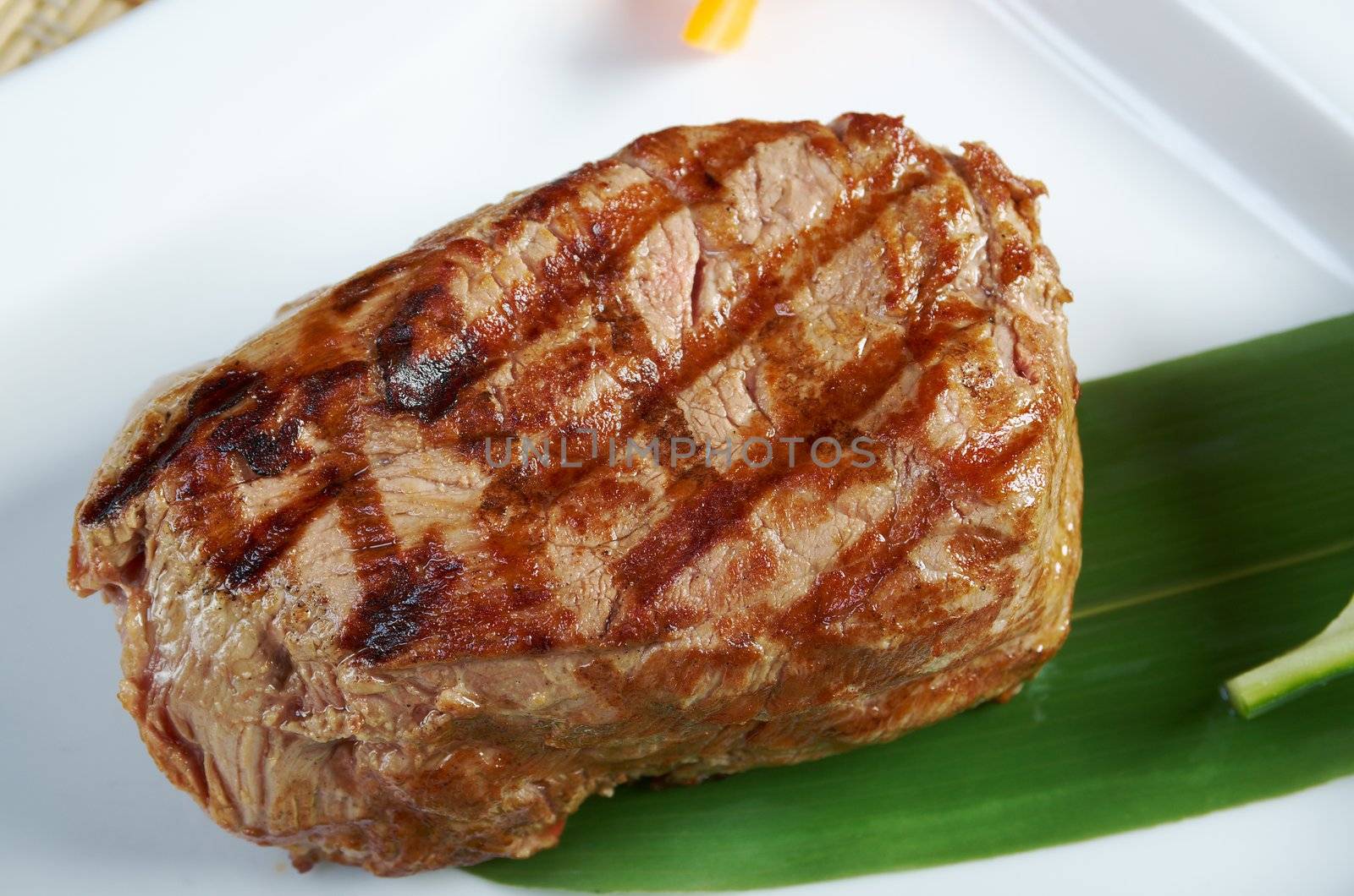 Japanese Kobe beef  Roast.Shallow depth-of-field.