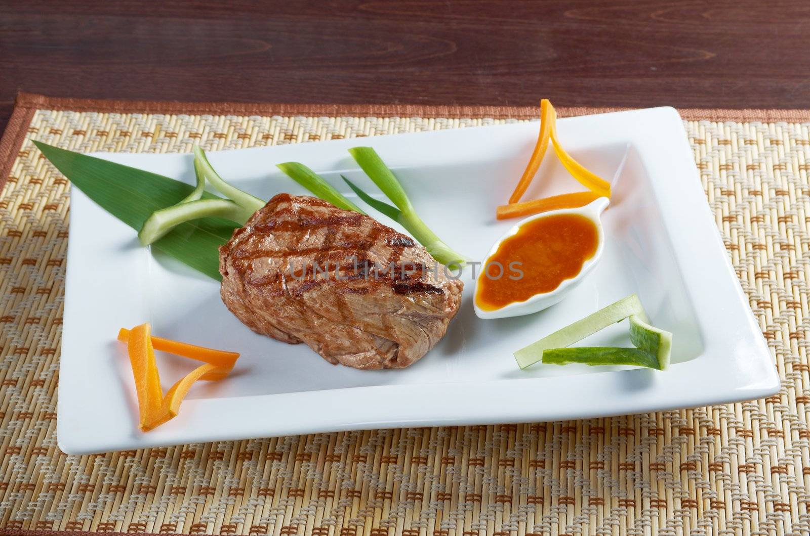 Japanese Kobe beef  Roast.Shallow depth-of-field.