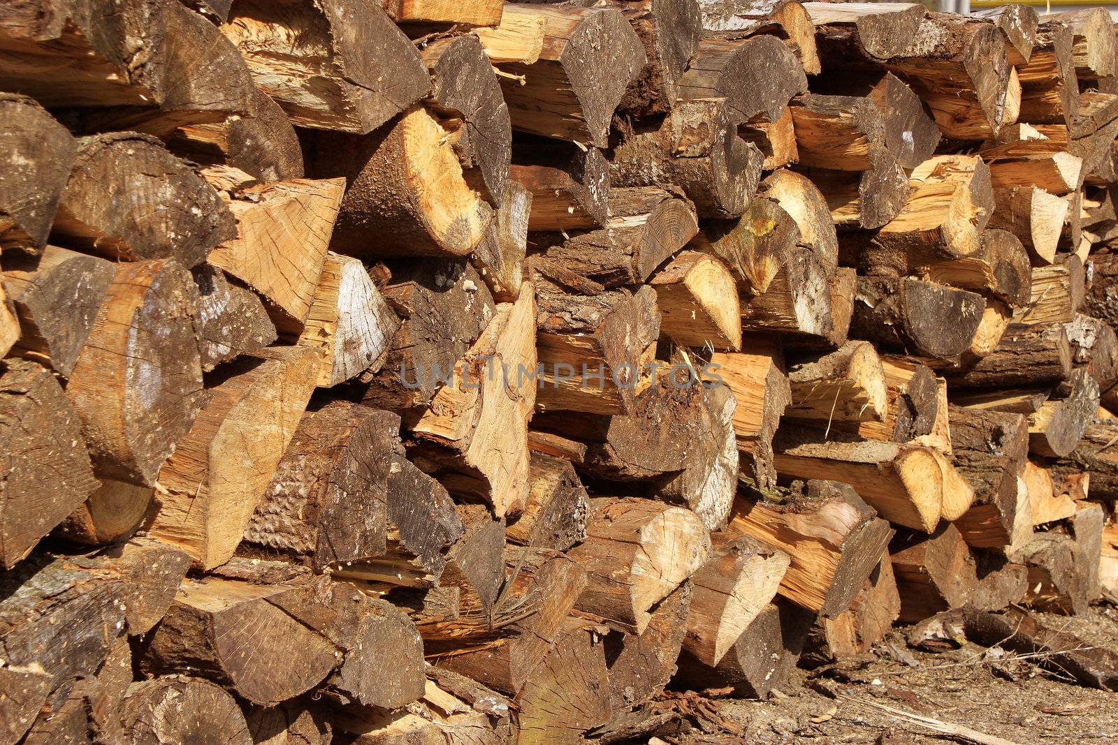 wood logs by 26amandine