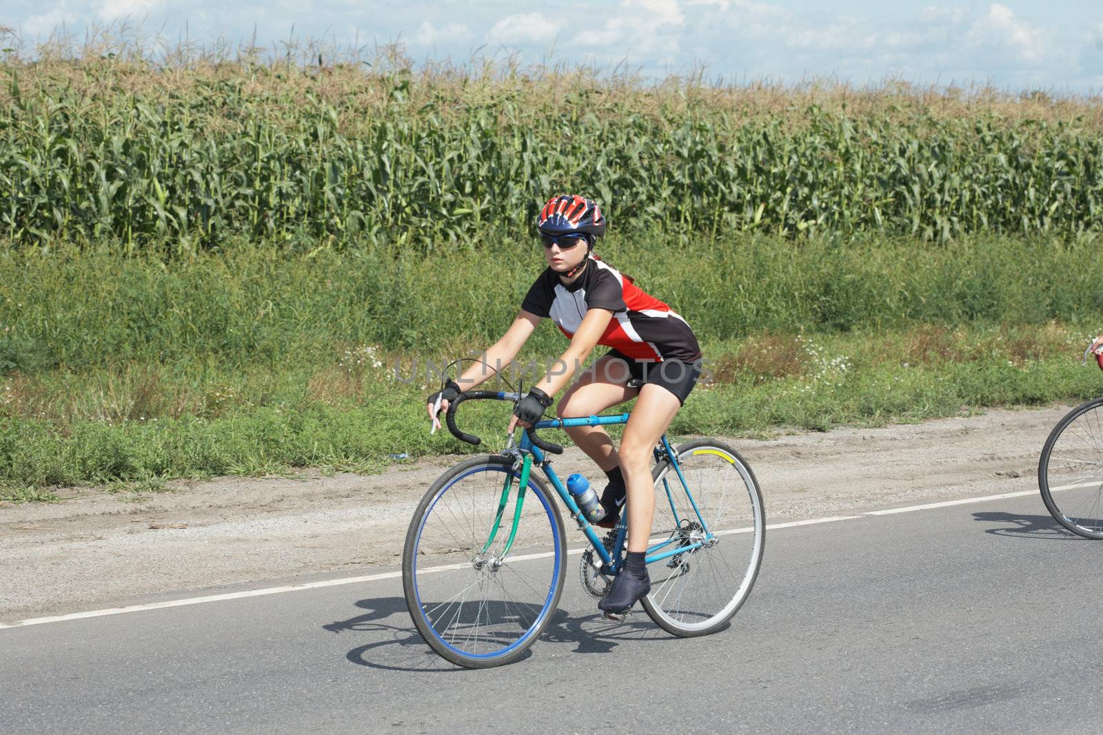 Cyclist by petrkurgan