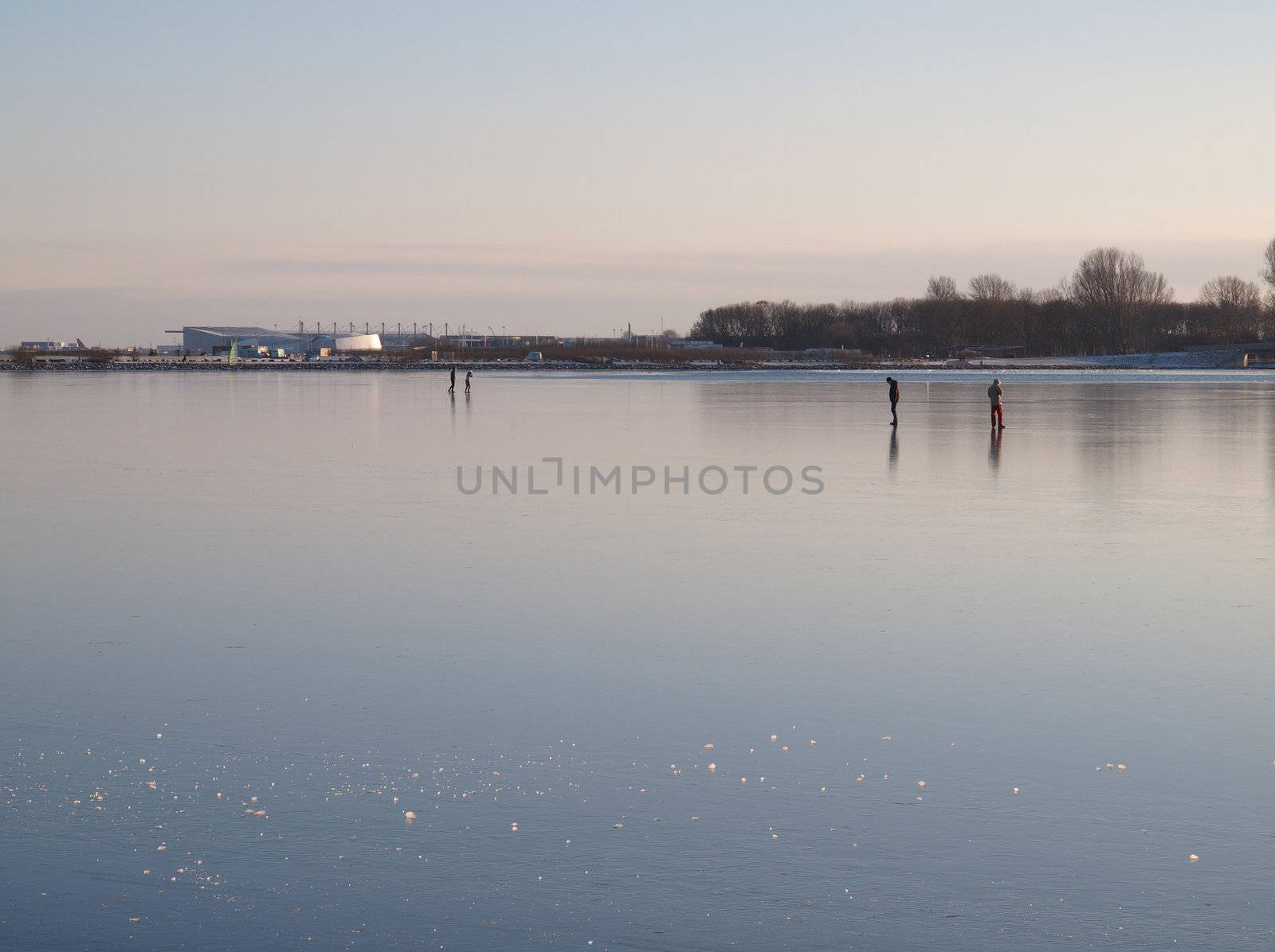 winter frozen lake by Ric510