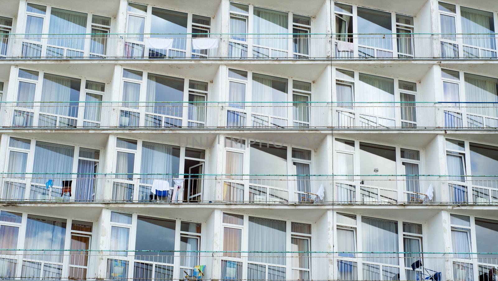 an image of hotel windows