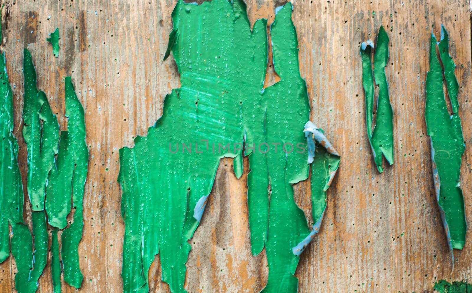 An image of old painted wood