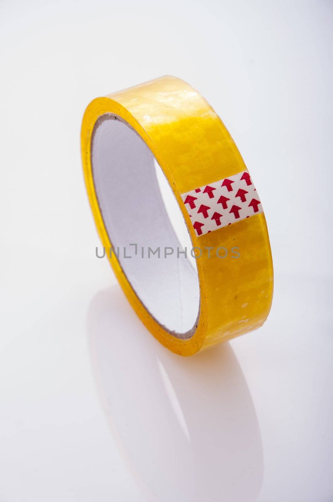 an image of office tape isolated on white