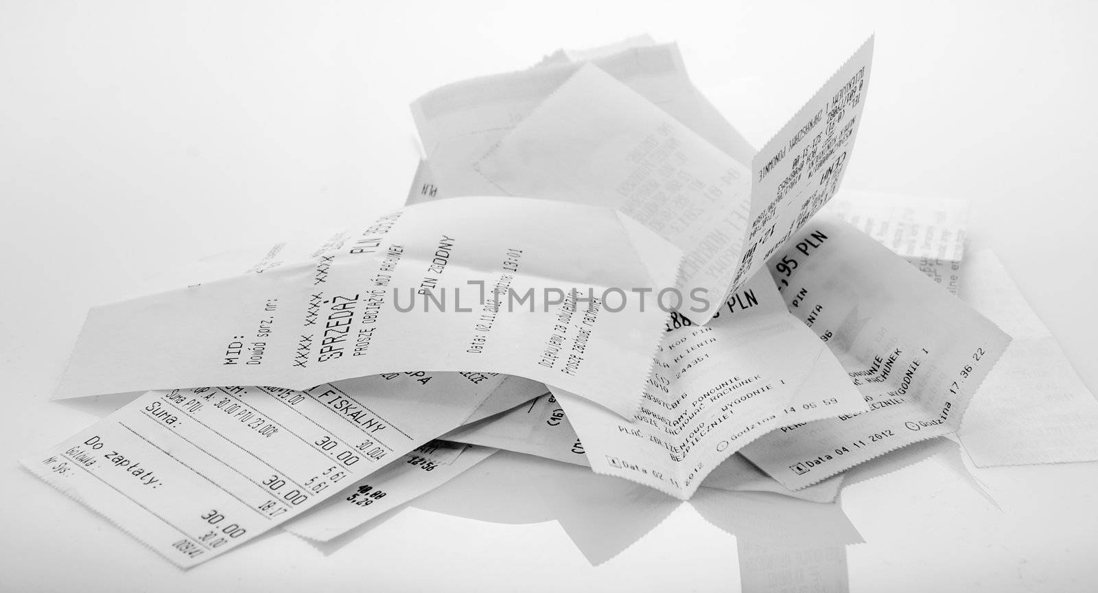 an image of many recept isolated on white