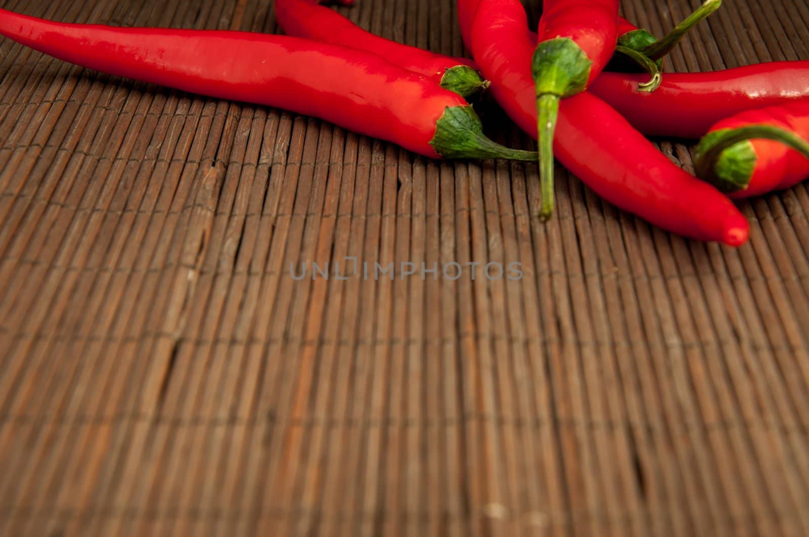 An image of red chilli pepper isolated