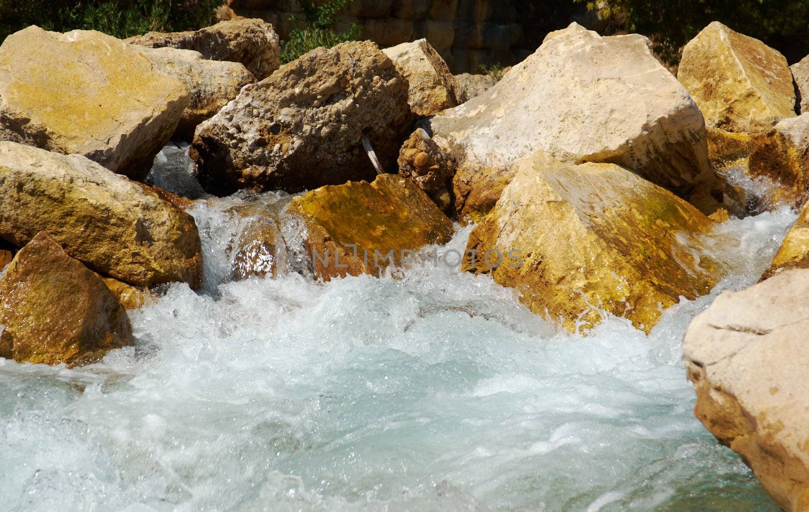 
mountain river.  Turkey.