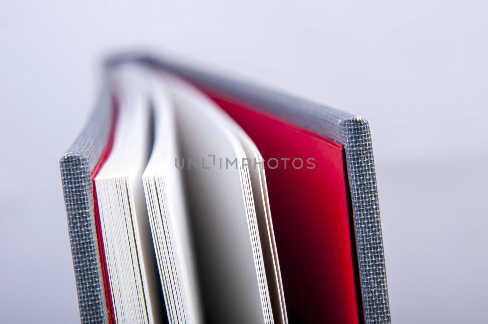 An image of book macro photography. Shallow depth of field.