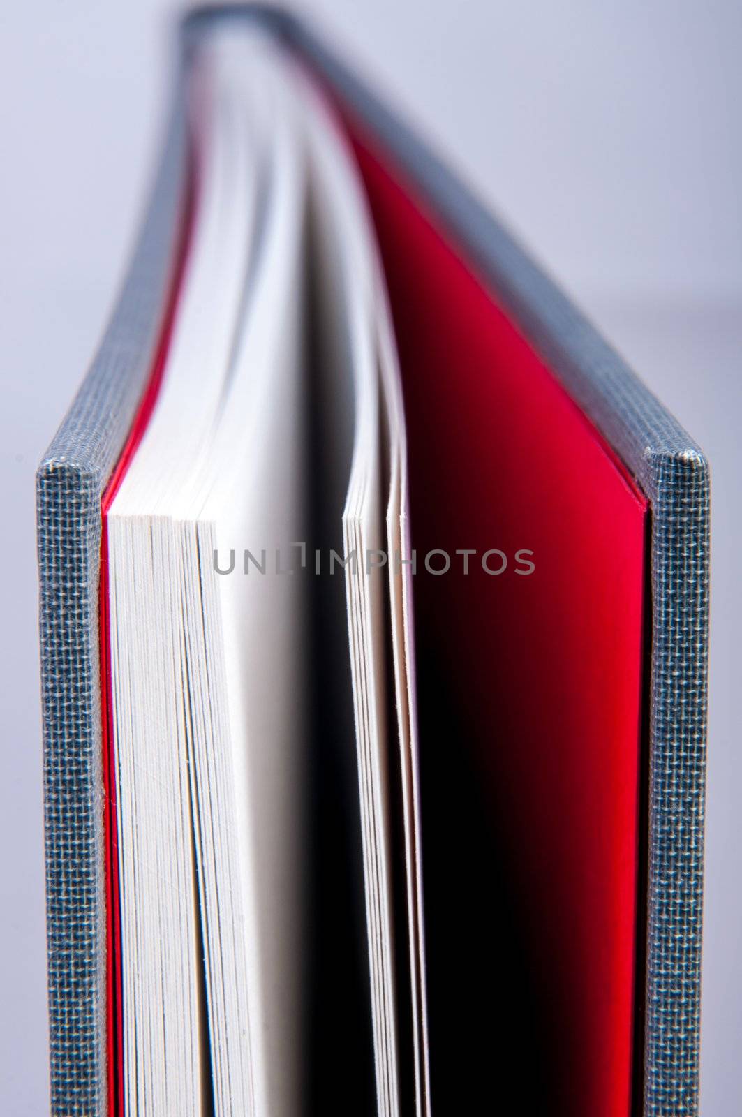 An image of book macro photography. Shallow depth of field.