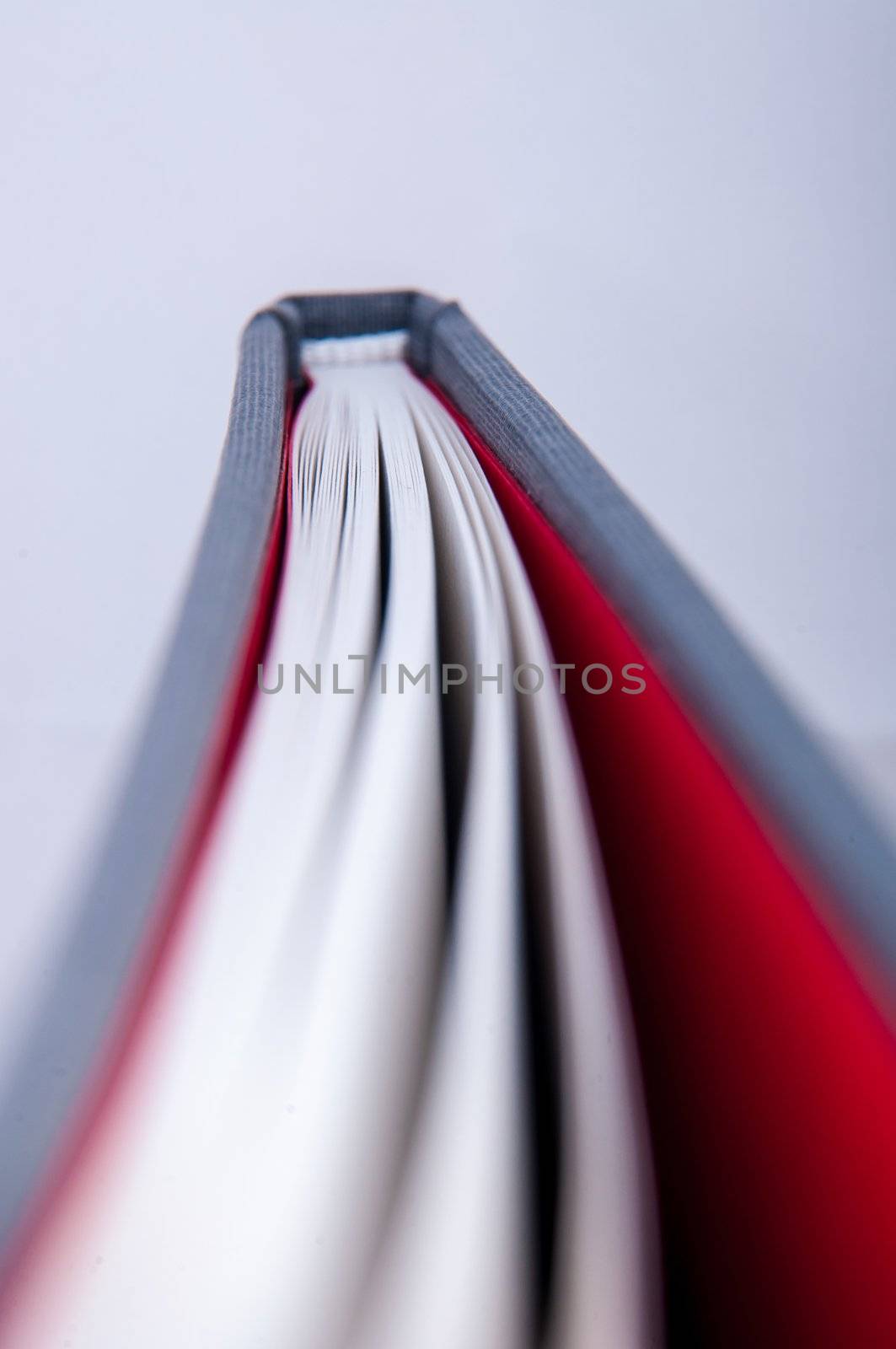 An image of book macro photography. Shallow depth of field.