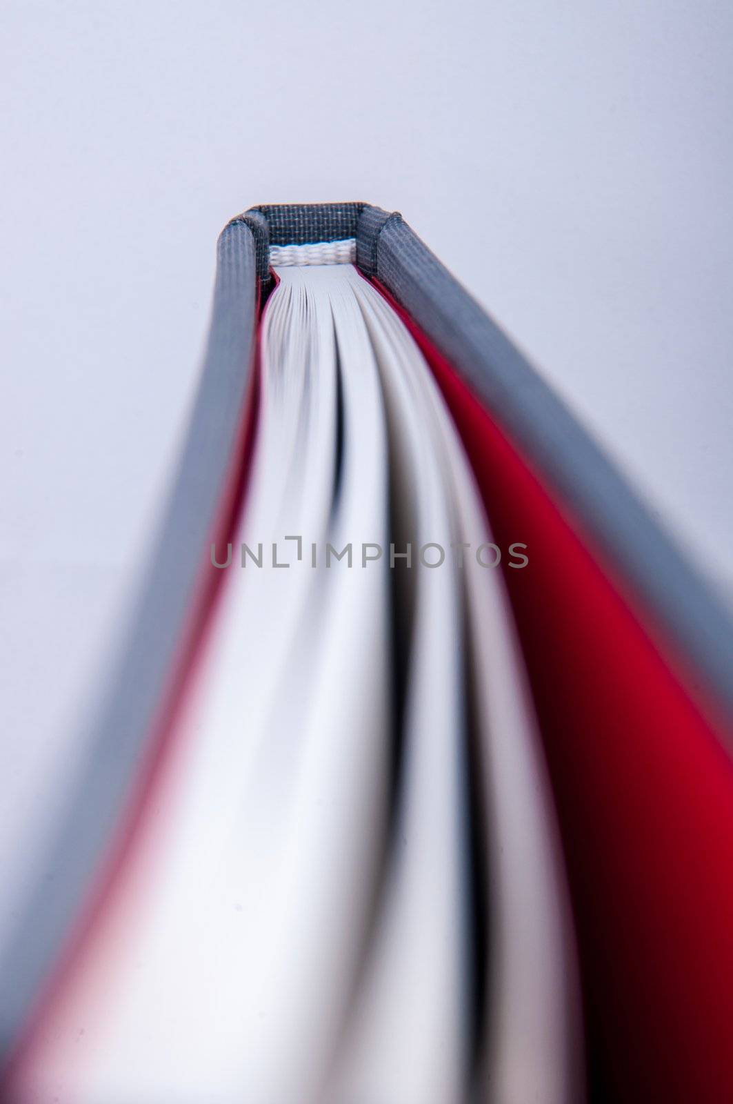 An image of book macro photography. Shallow depth of field.
