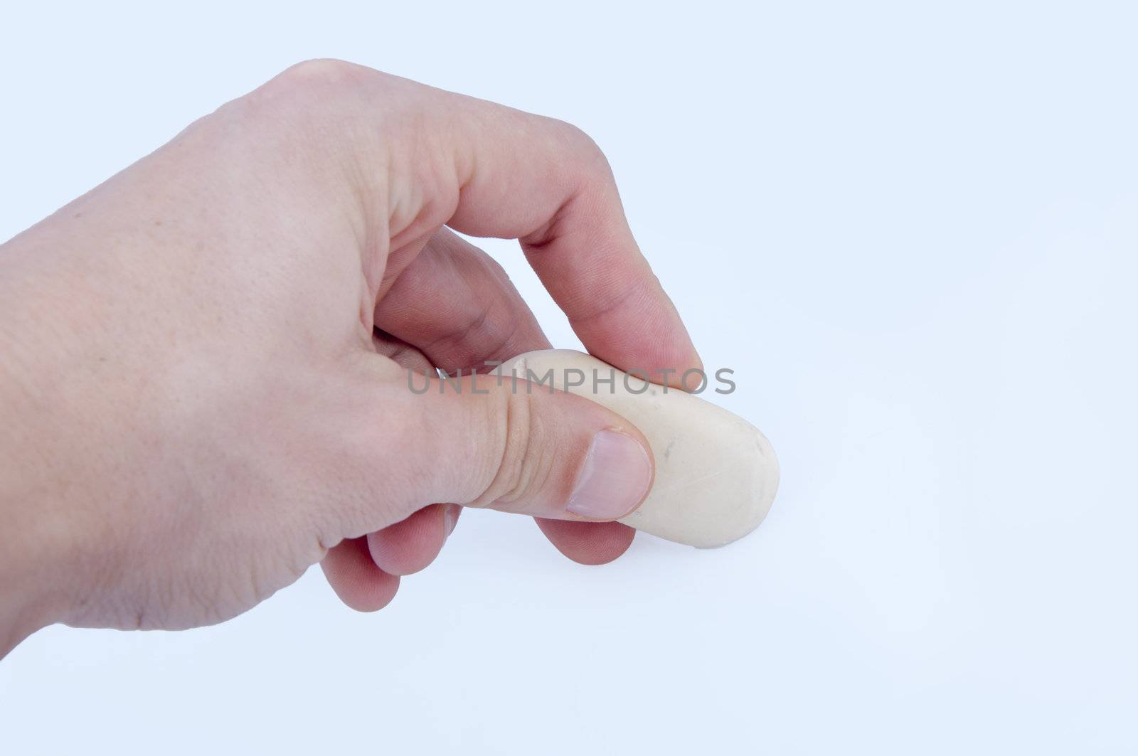 an image of eraser isolated on white 