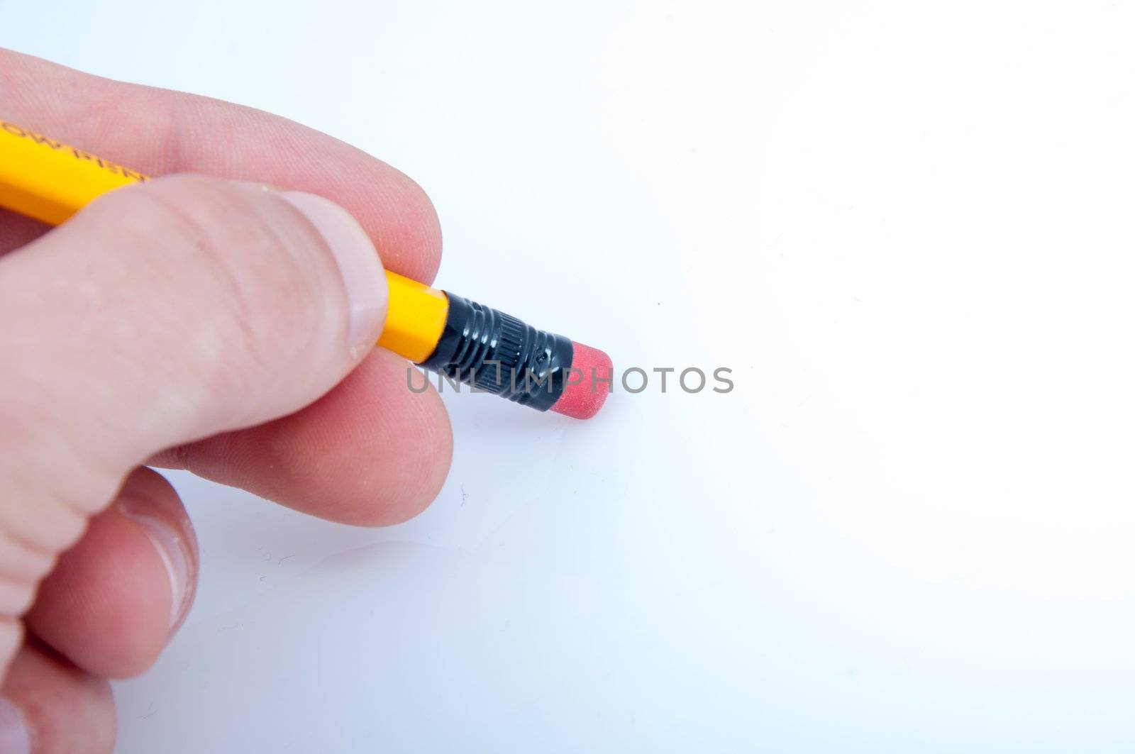 an image of eraser isolated on white 