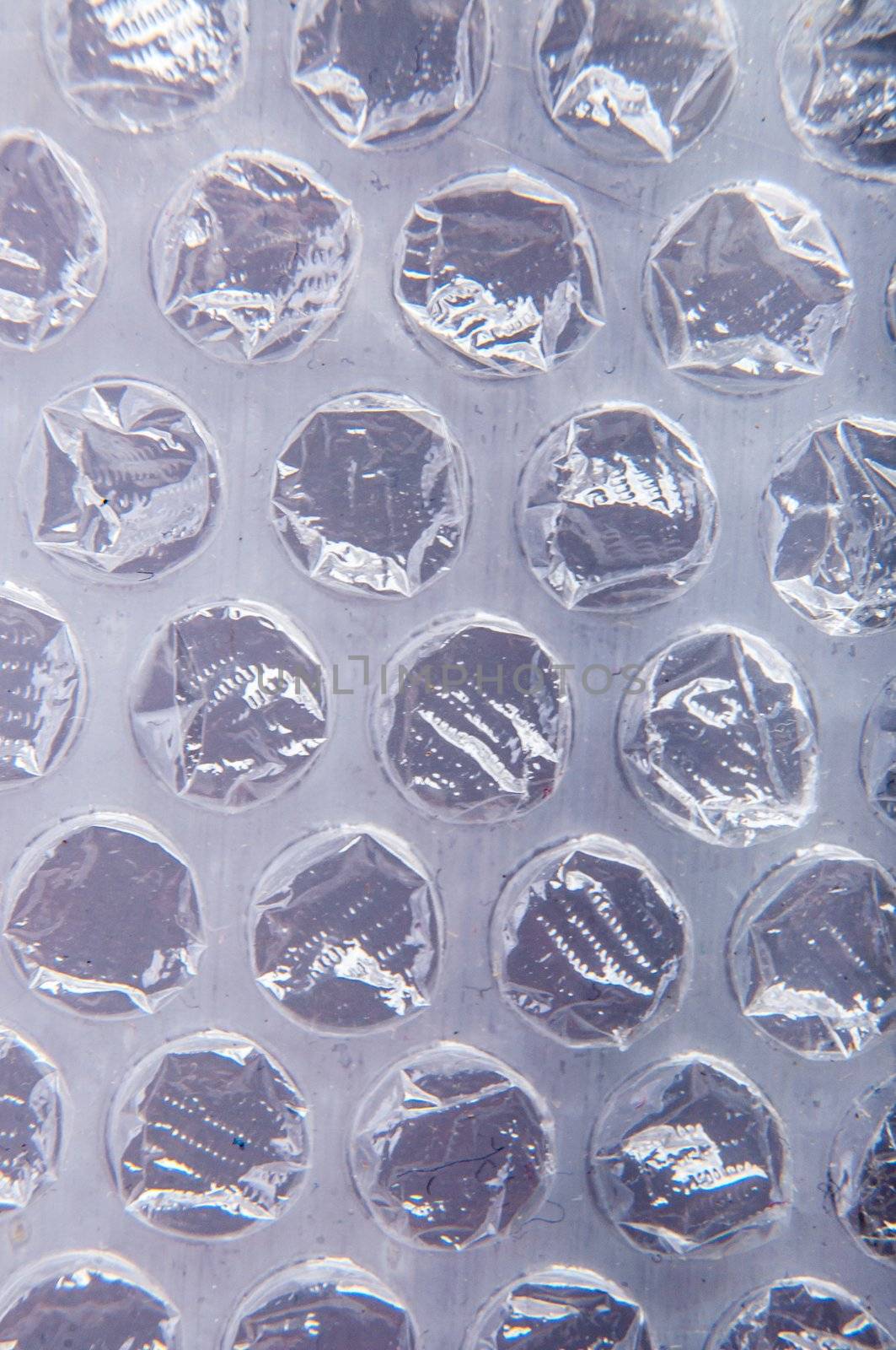 An image of air bubble crap as a background
