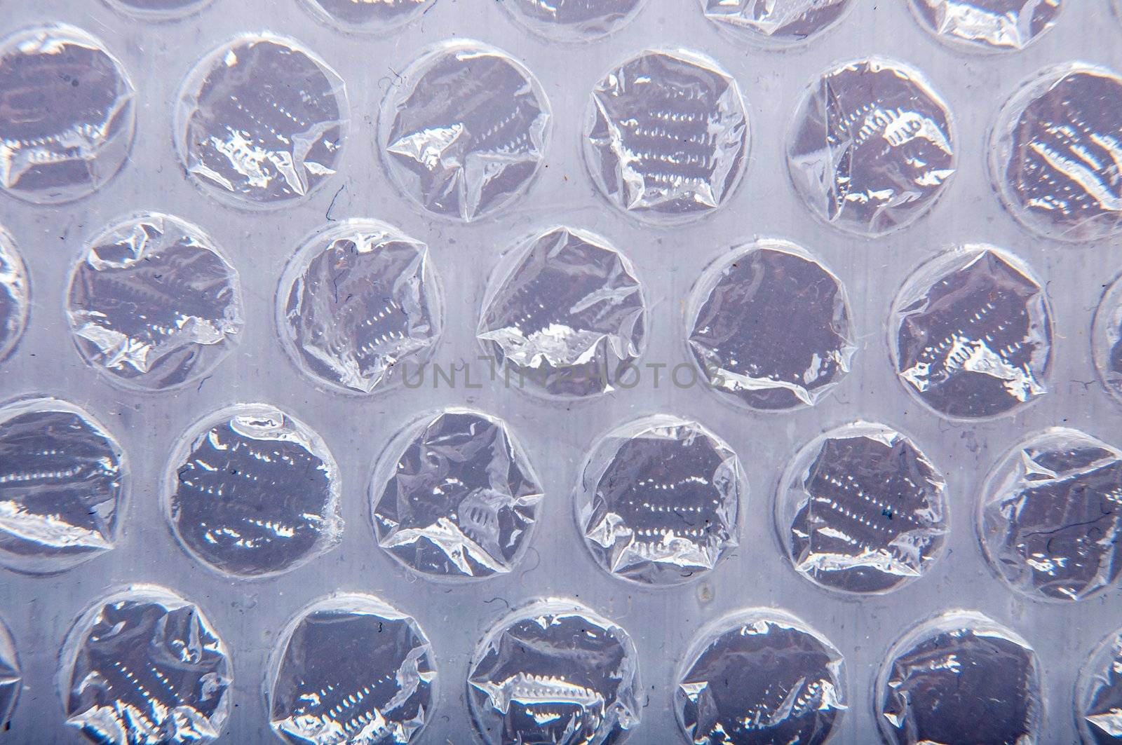 An image of air bubble crap as a background