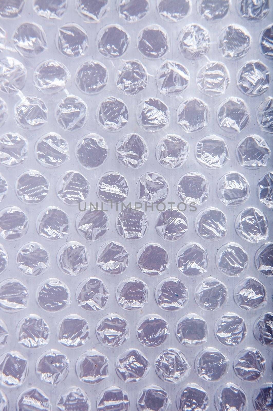 An image of air bubble crap as a background