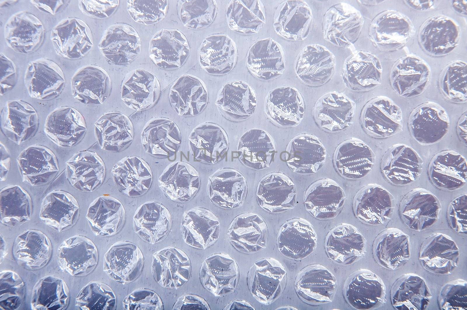 An image of air bubble crap as a background