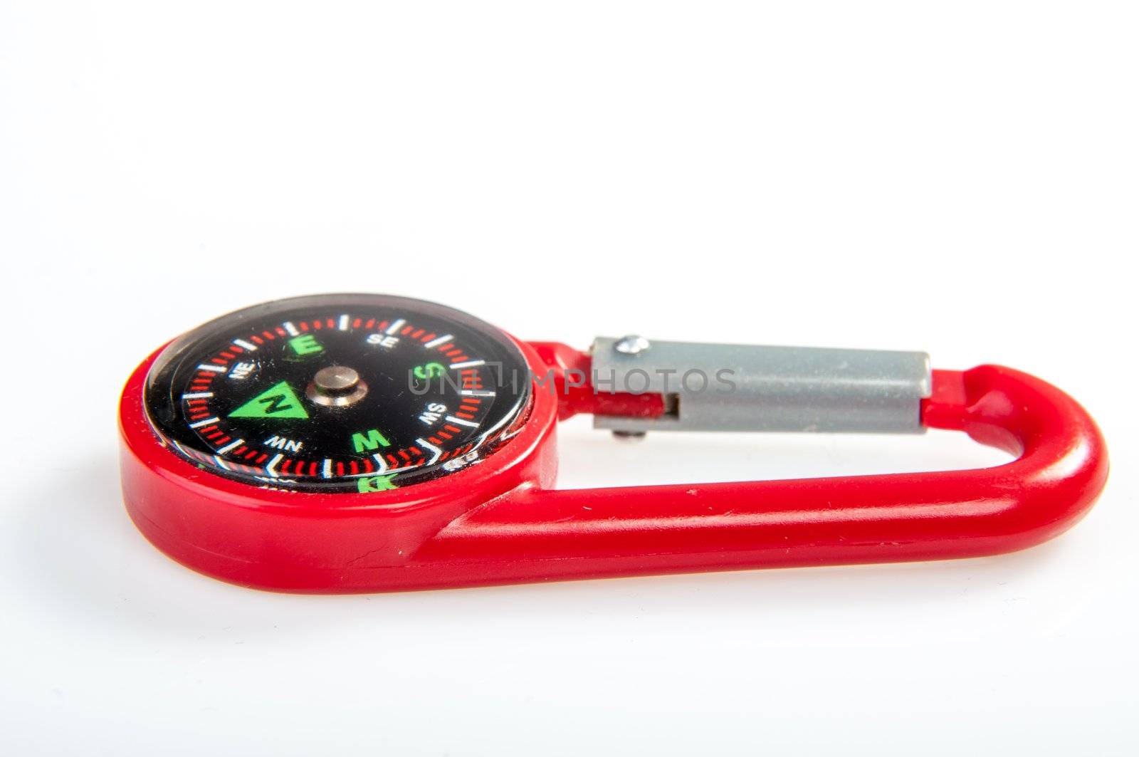 An image of compass showing north direction