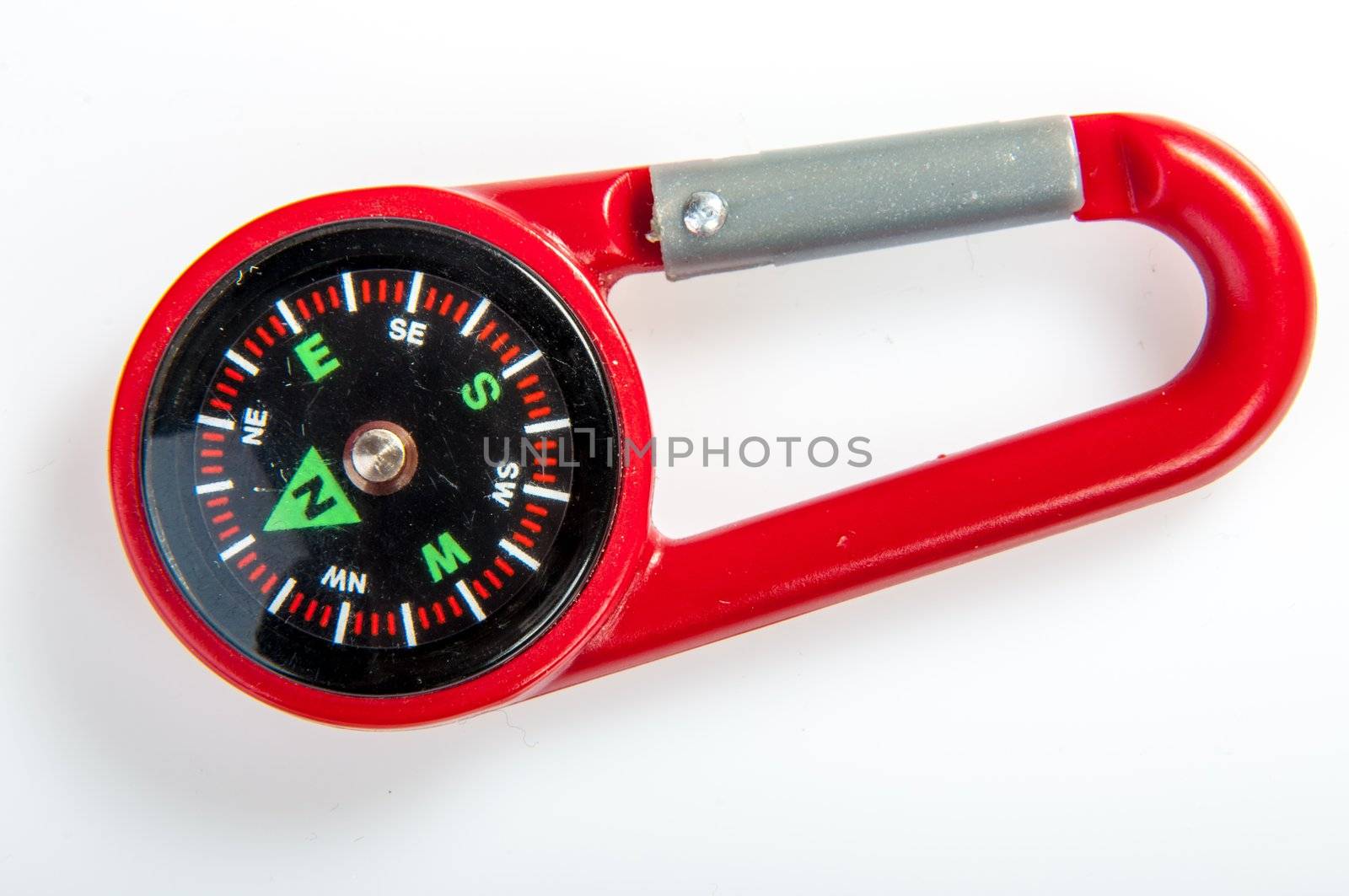 An image of compass showing north direction