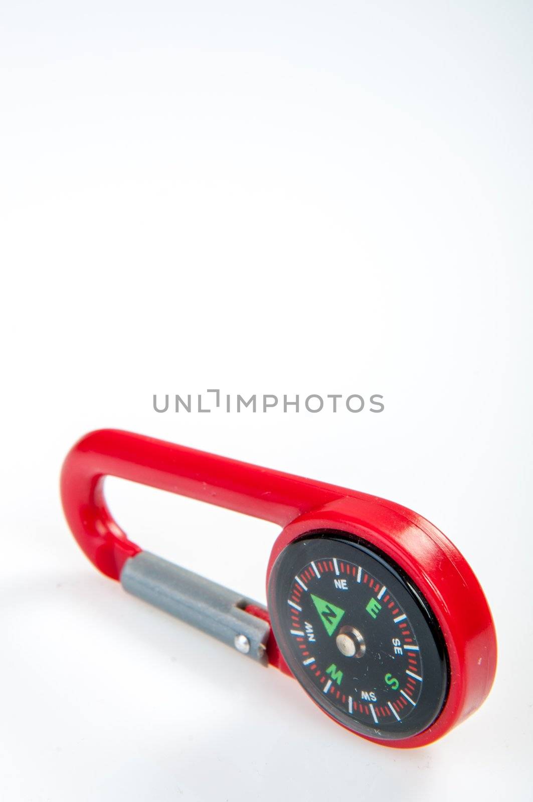 An image of compass showing north direction
