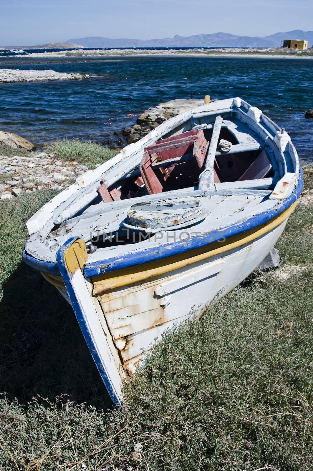 Old Fishing Boat, taken in Greece