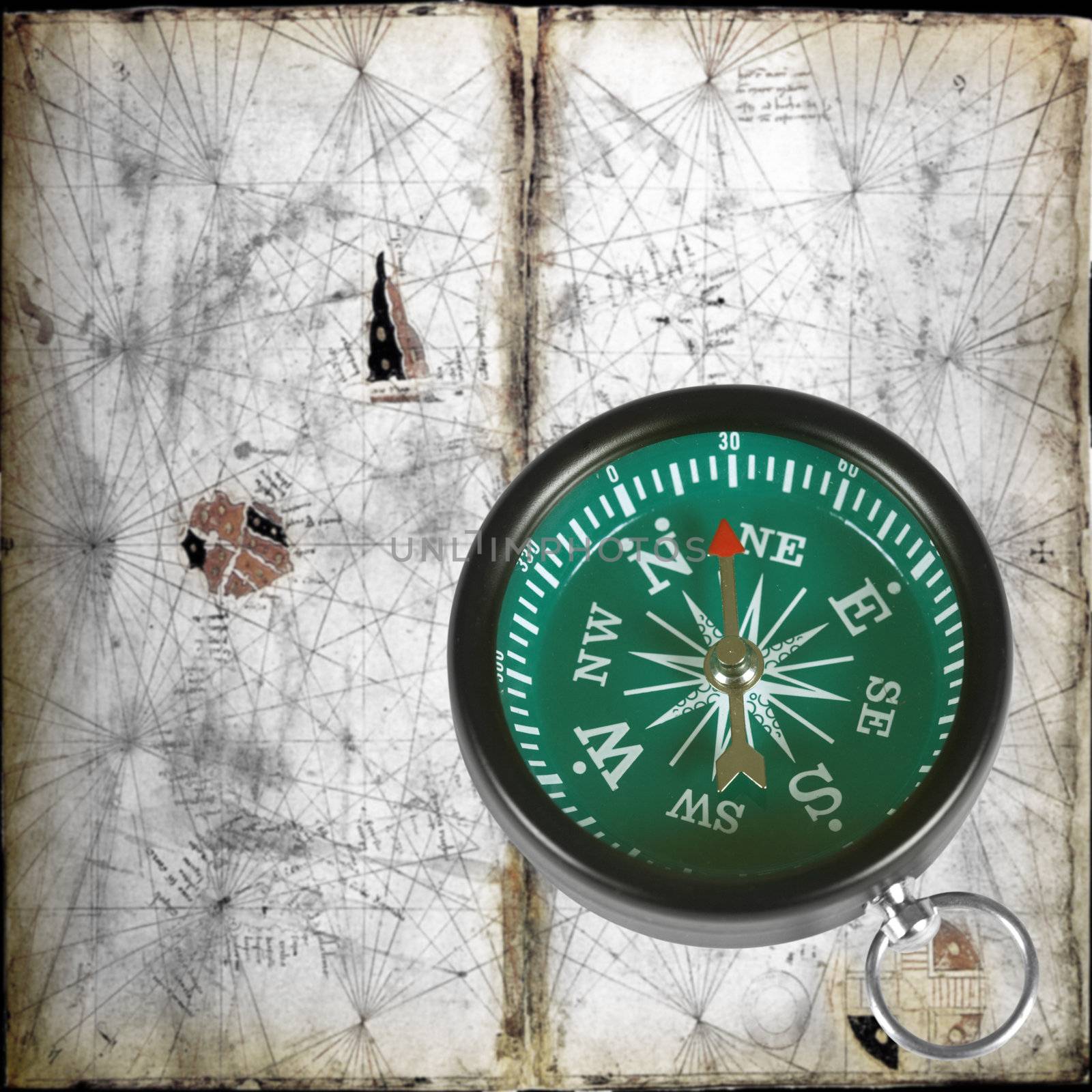Ancient compass by petrkurgan
