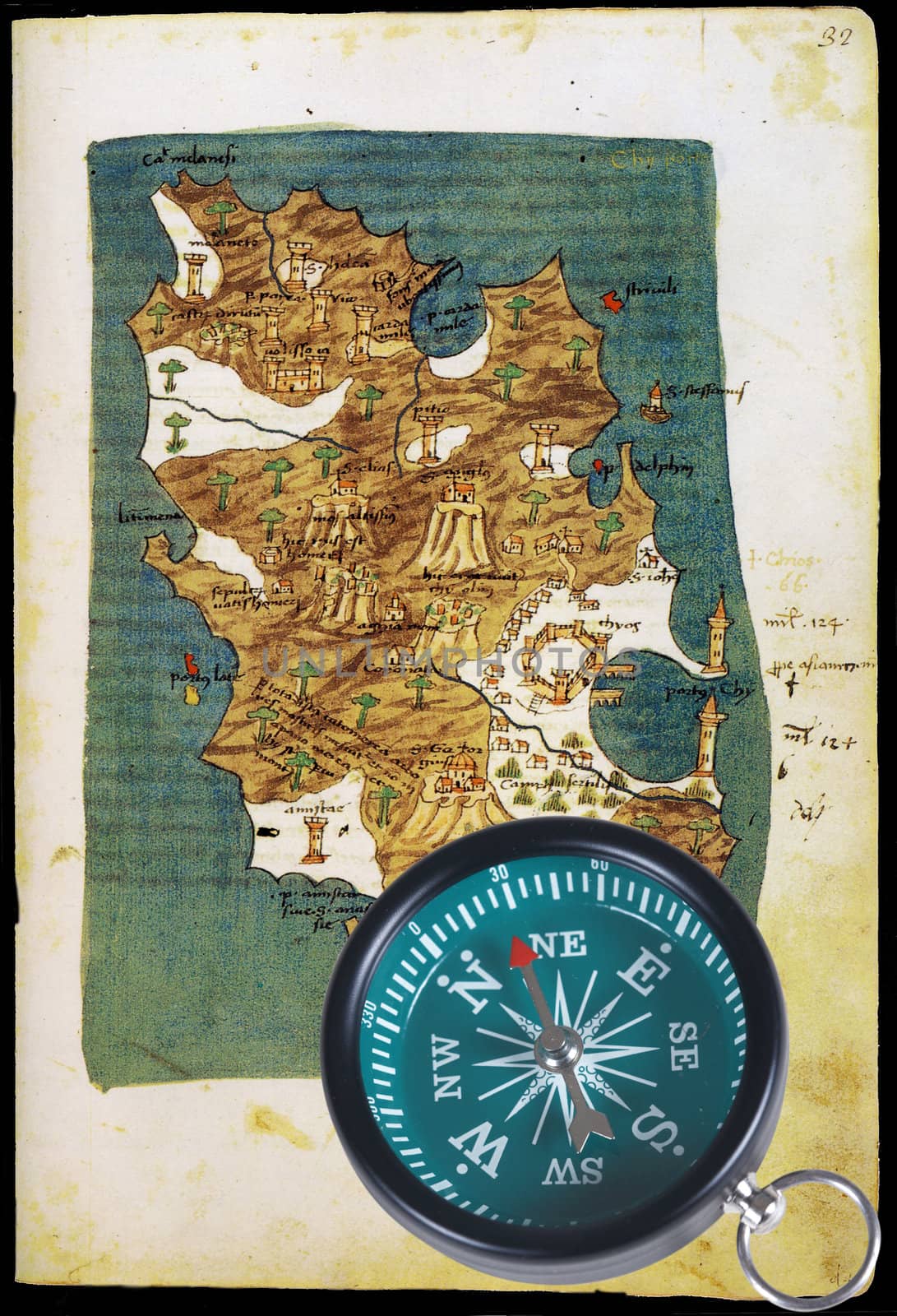Ancient compass by petrkurgan
