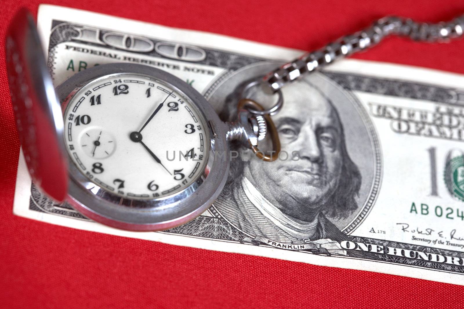 The dollars and clock by petrkurgan