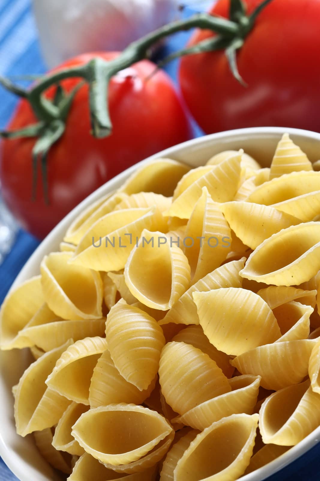 Pasta inside  bowl