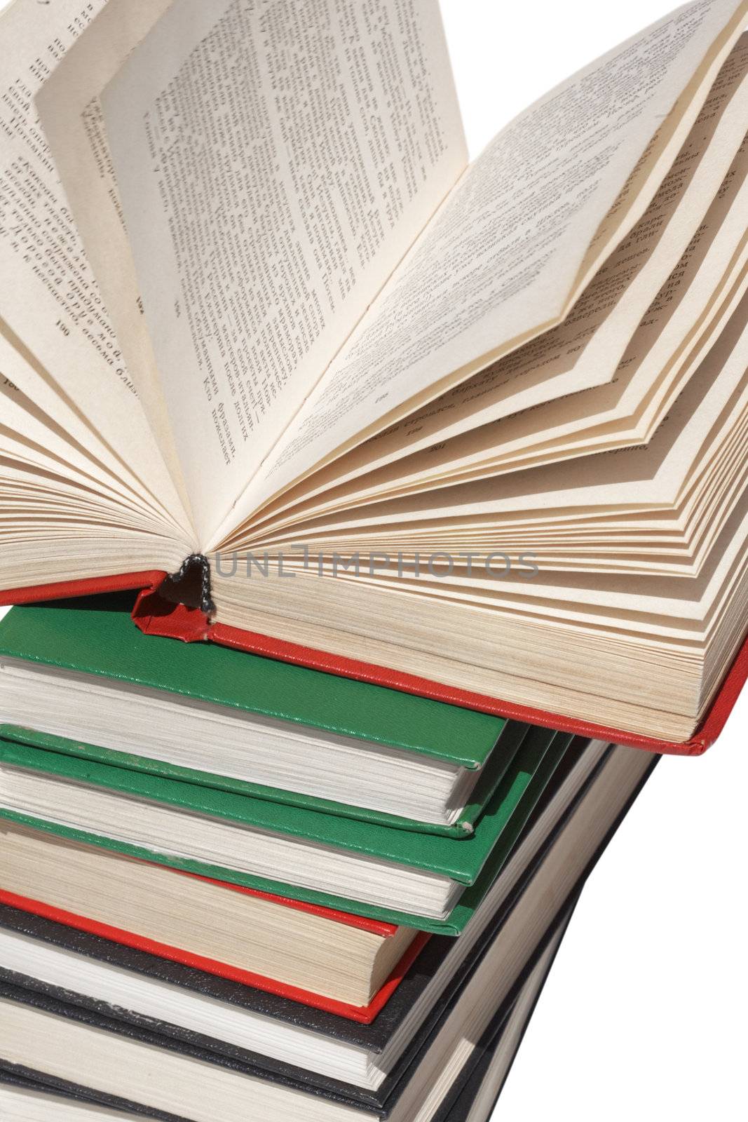 Education. Pile of books by petrkurgan