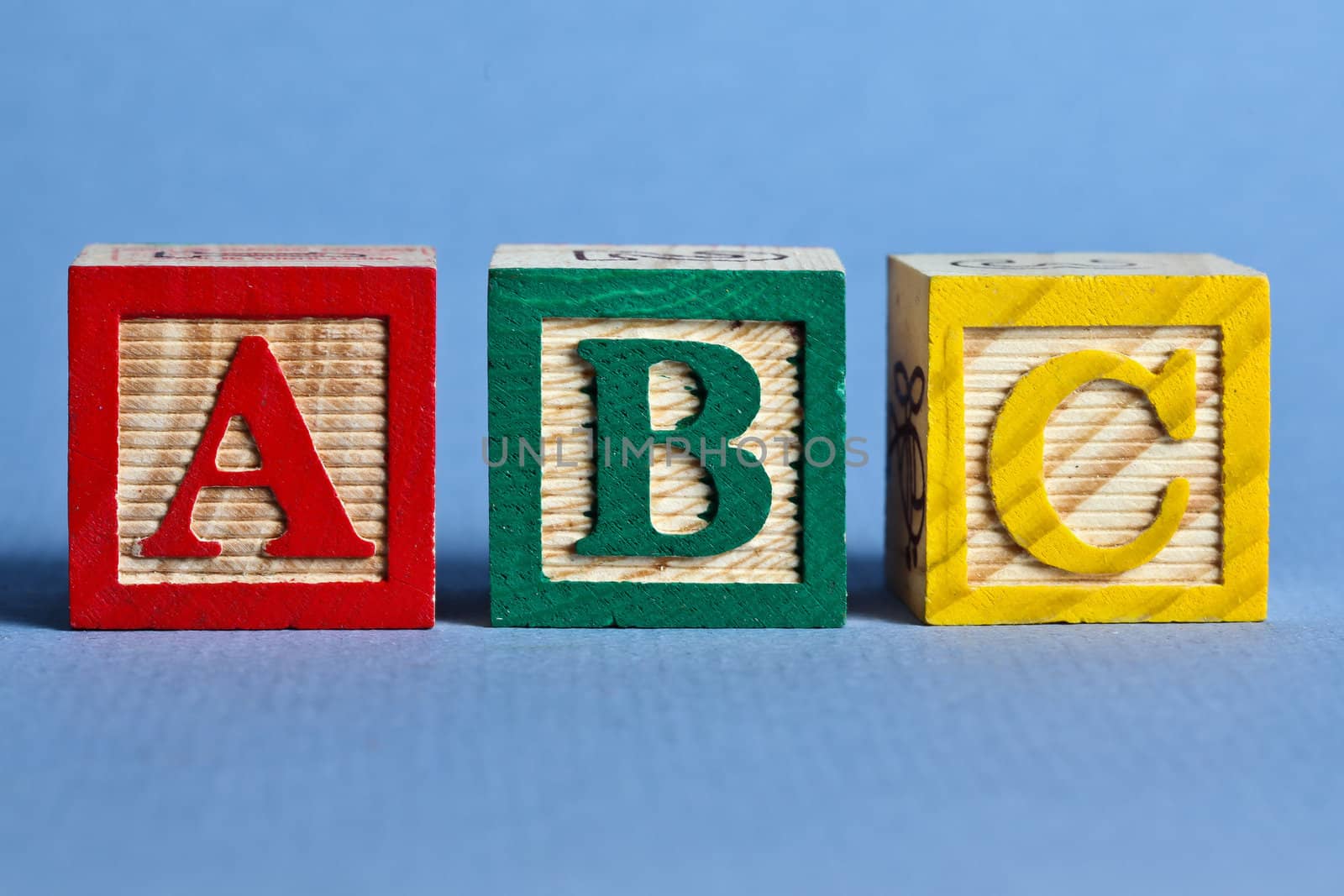 Alphabet blocks
