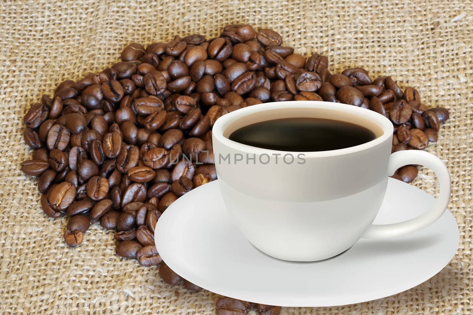 Coffee grains by petrkurgan