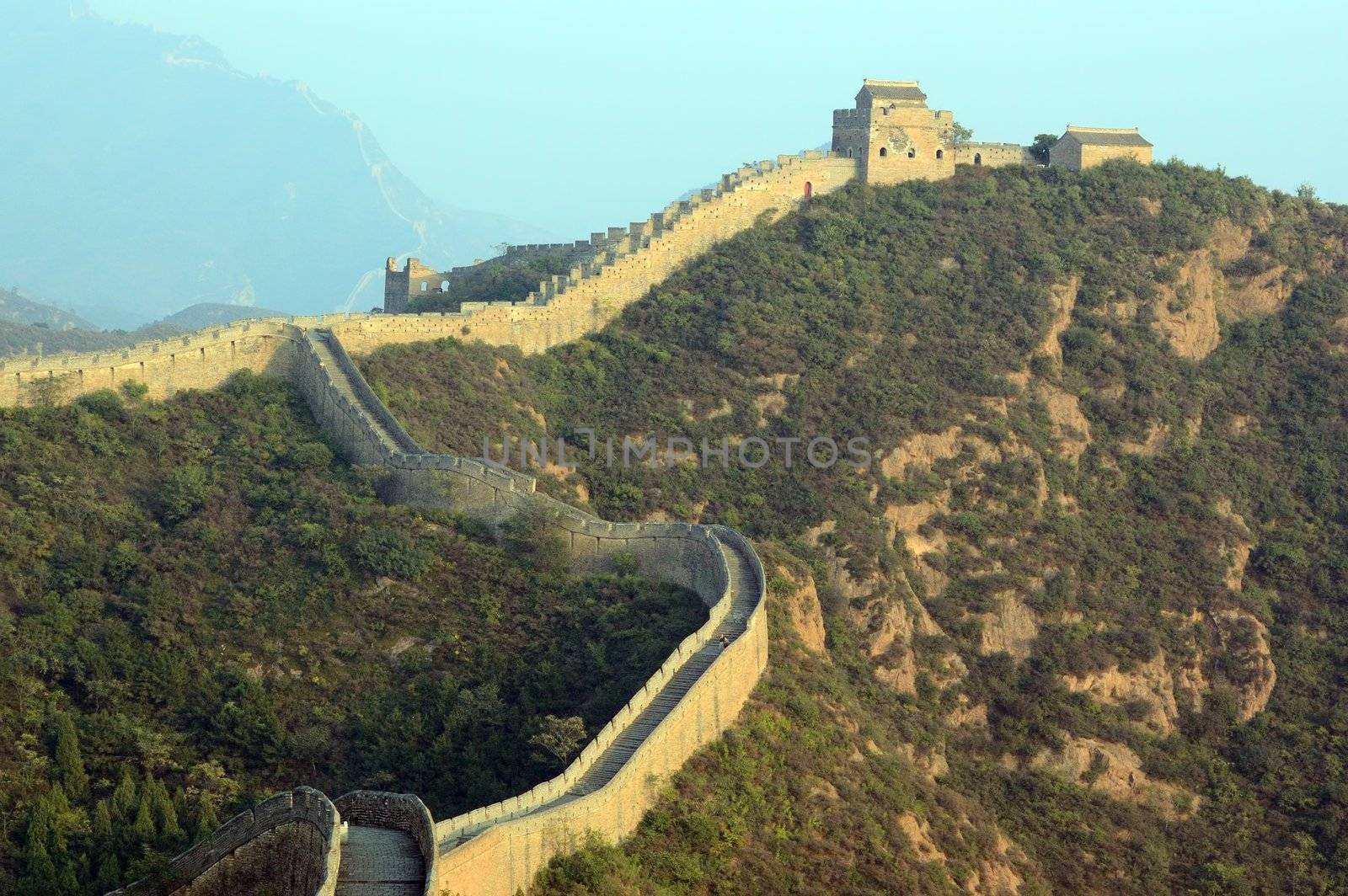 Great Wall of China in jinshanling, Hebei Province