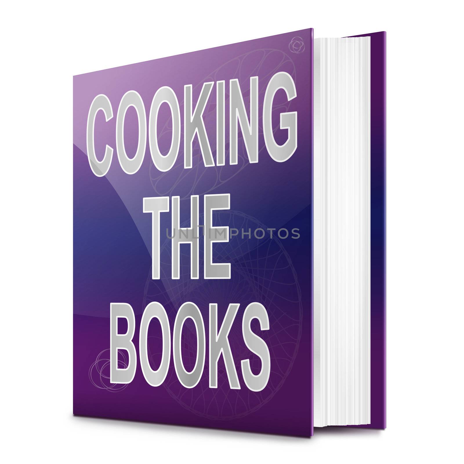 Cooking the books concept. by 72soul