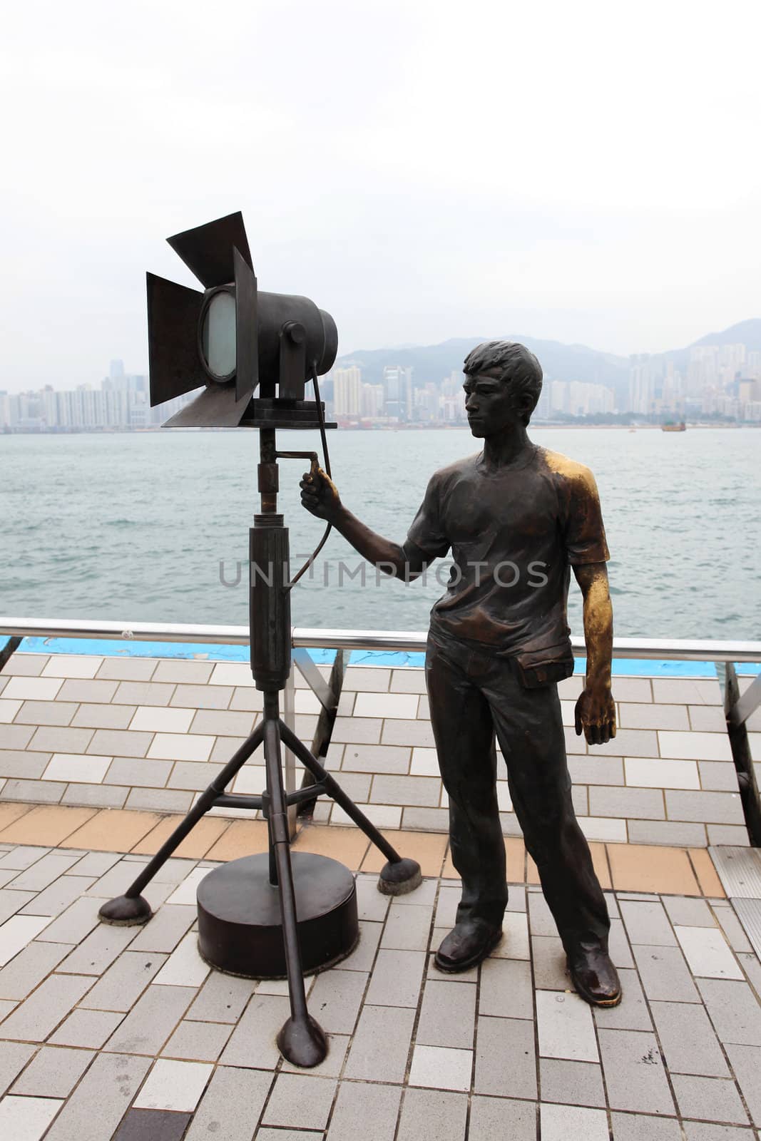 Avenue of stars in Hong Kong